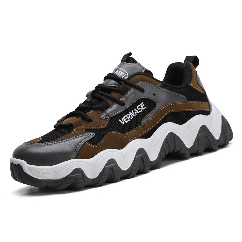 Couple Dad Casual Leather Sneakers - WAlMYe #