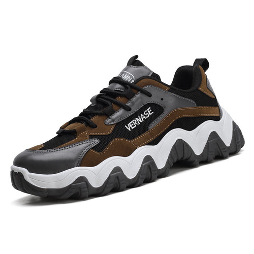 Couple Dad Casual Leather Sneakers - WAlMYe #