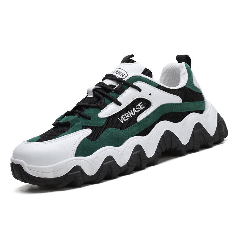 Couple Dad Casual Leather Sneakers - WAlMYe #