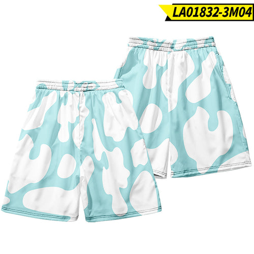 Trendy Pig Print Beach Pants Men'S Quick-Drying Non-Fitting Loose Shorts Tide Brand Casual Five-Point Pants - WAlMYe #