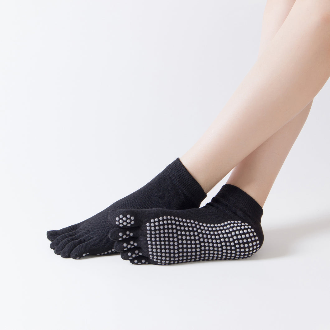 SpringSummerAutumnAnd Winter Seasons To Wear Sports DispensingLadies Color Toe Five-Toed ShortTubeYoga Socks