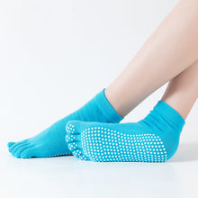 Load image into Gallery viewer, SpringSummerAutumnAnd Winter Seasons To Wear Sports DispensingLadies Color Toe Five-Toed ShortTubeYoga Socks
