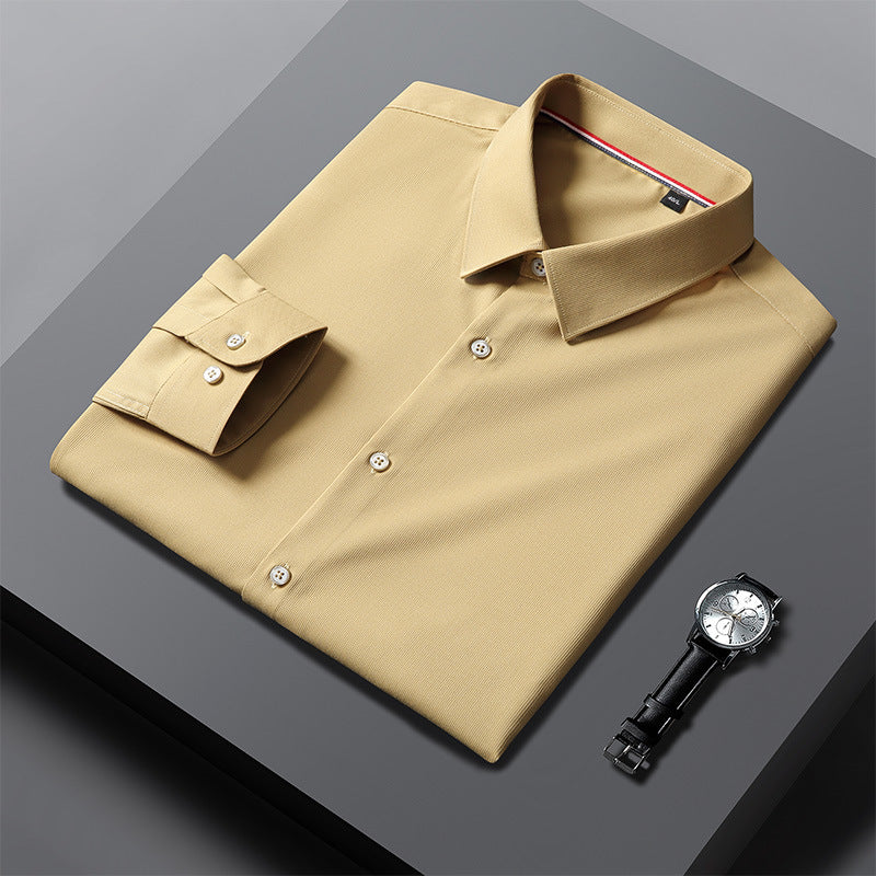 Business Casual Men's Long-Sleeved Shirt - WAlMYe #