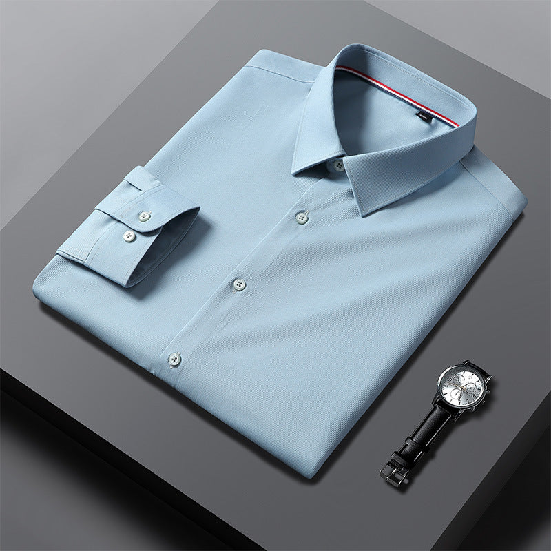 Business Casual Men's Long-Sleeved Shirt - WAlMYe #