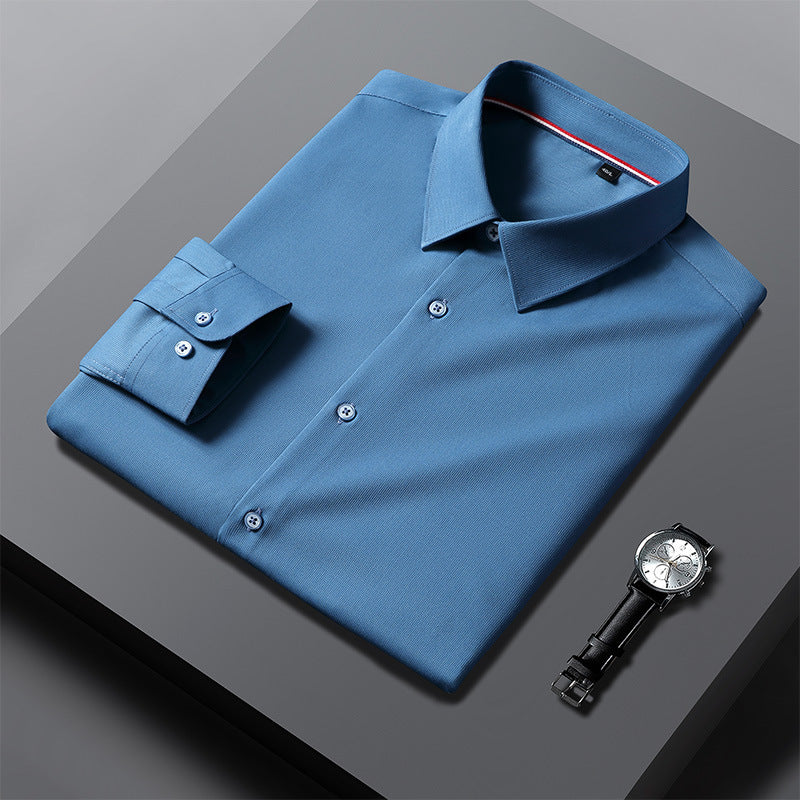 Business Casual Men's Long-Sleeved Shirt - WAlMYe #