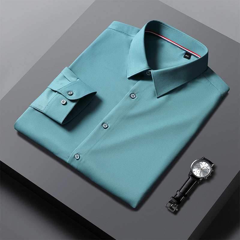 Business Casual Men's Long-Sleeved Shirt - WAlMYe #