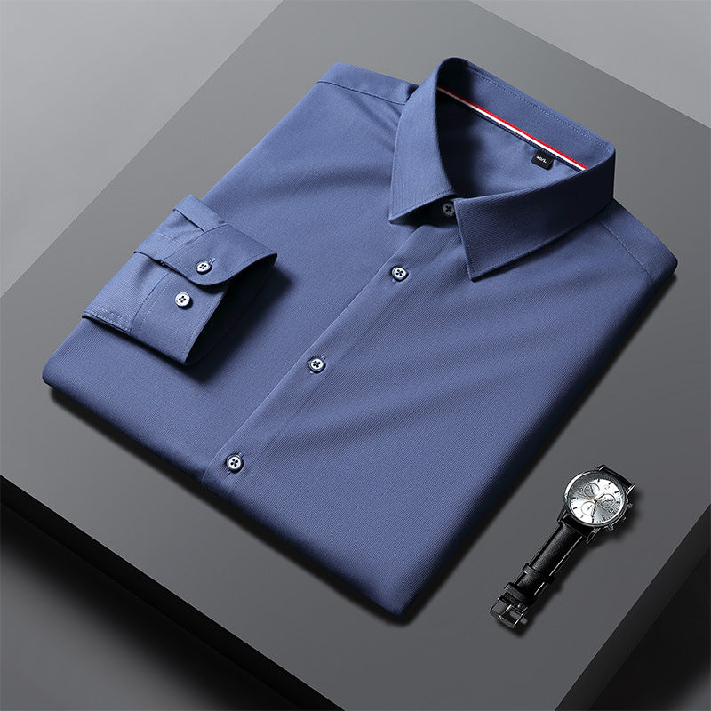 Business Casual Men's Long-Sleeved Shirt - WAlMYe #