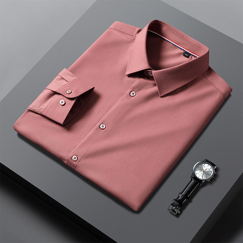 Business Casual Men's Long-Sleeved Shirt - WAlMYe #