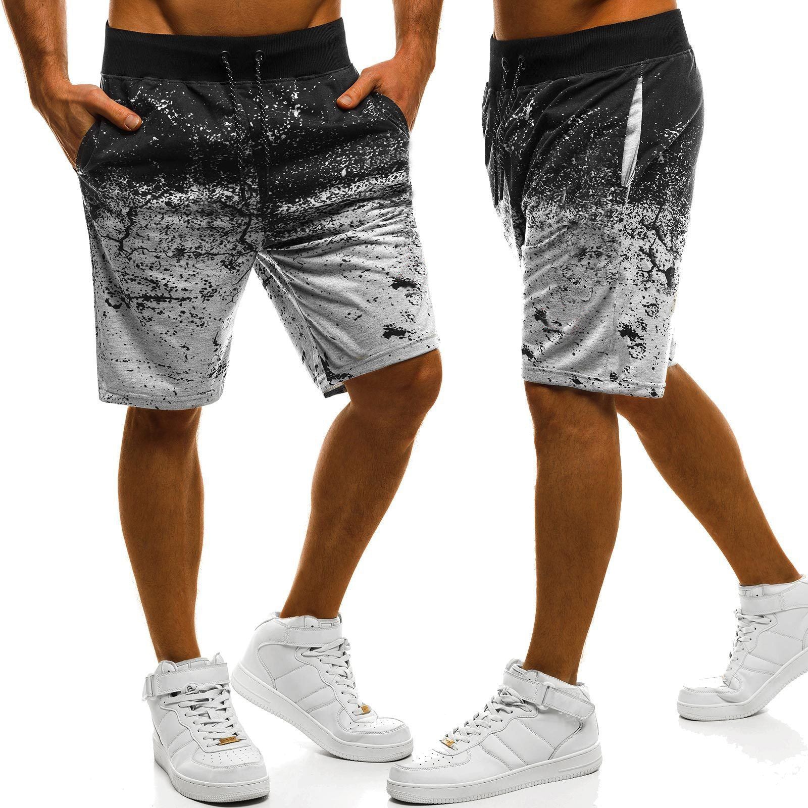 Summer Men's Casual Shorts Sports Pants Slim Beach Pants Men - WAlMYe #
