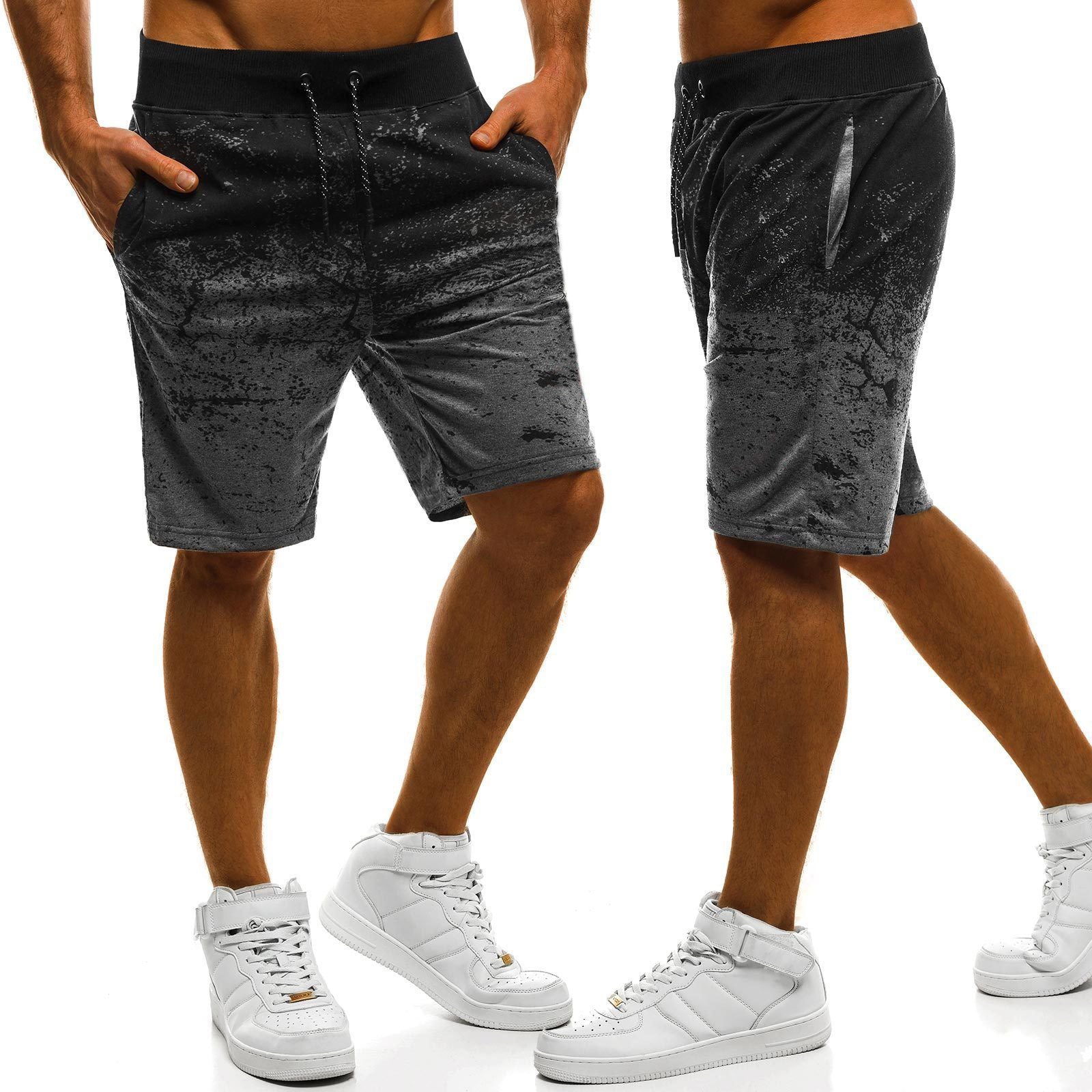 Summer Men's Casual Shorts Sports Pants Slim Beach Pants Men - WAlMYe #