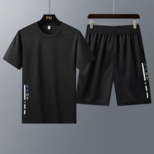 Load image into Gallery viewer, New Short-Sleeved T-Shirt Youth Trend Two-Piece Sportswear
