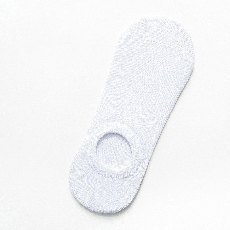 Socks Men And Women Solid Color Boat Socks Spring Invisible Socks Socks Socks Net Red Men'S Socks - WAlMYe #