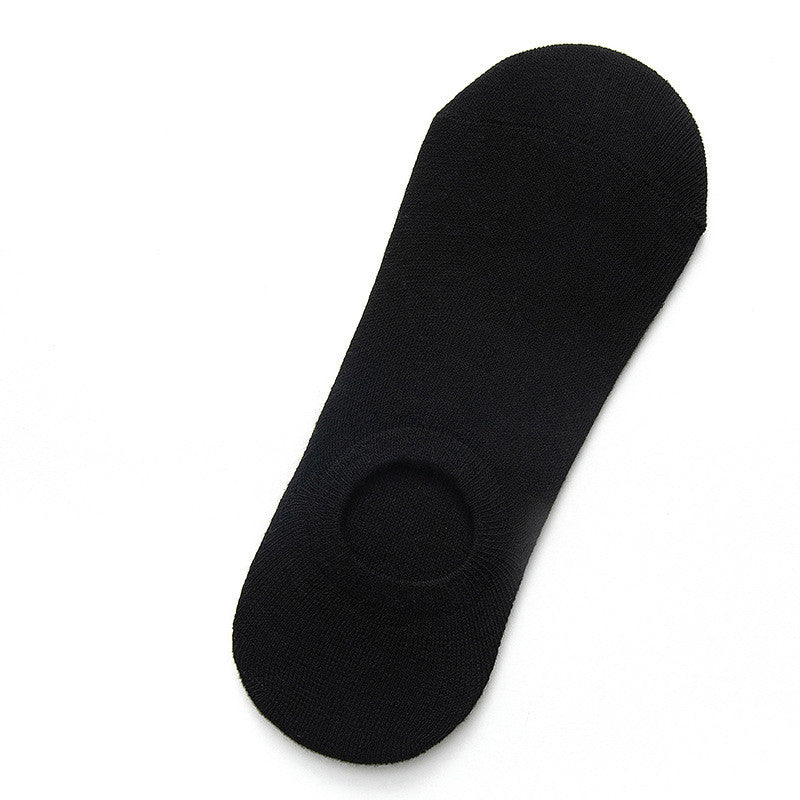 Socks Men And Women Solid Color Boat Socks Spring Invisible Socks Socks Socks Net Red Men'S Socks - WAlMYe #