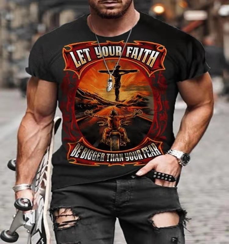 Printed Youth Collarless Sports Summer Color World Thin Short Sleeved T Shirt - WAlMYe #