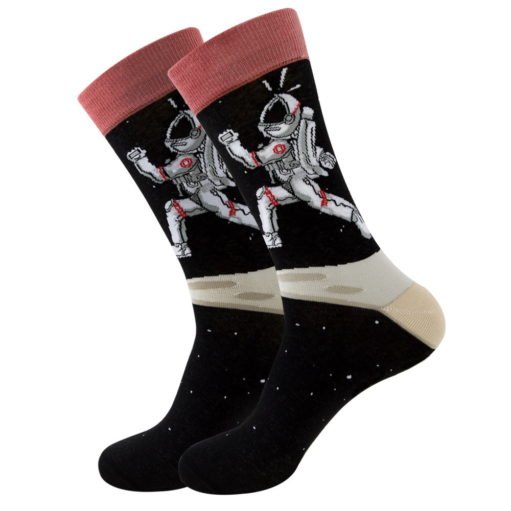 Men'S Socks, Fruits, Women'S Socks, Street Fashion Socks, Astronaut Socks - WAlMYe #