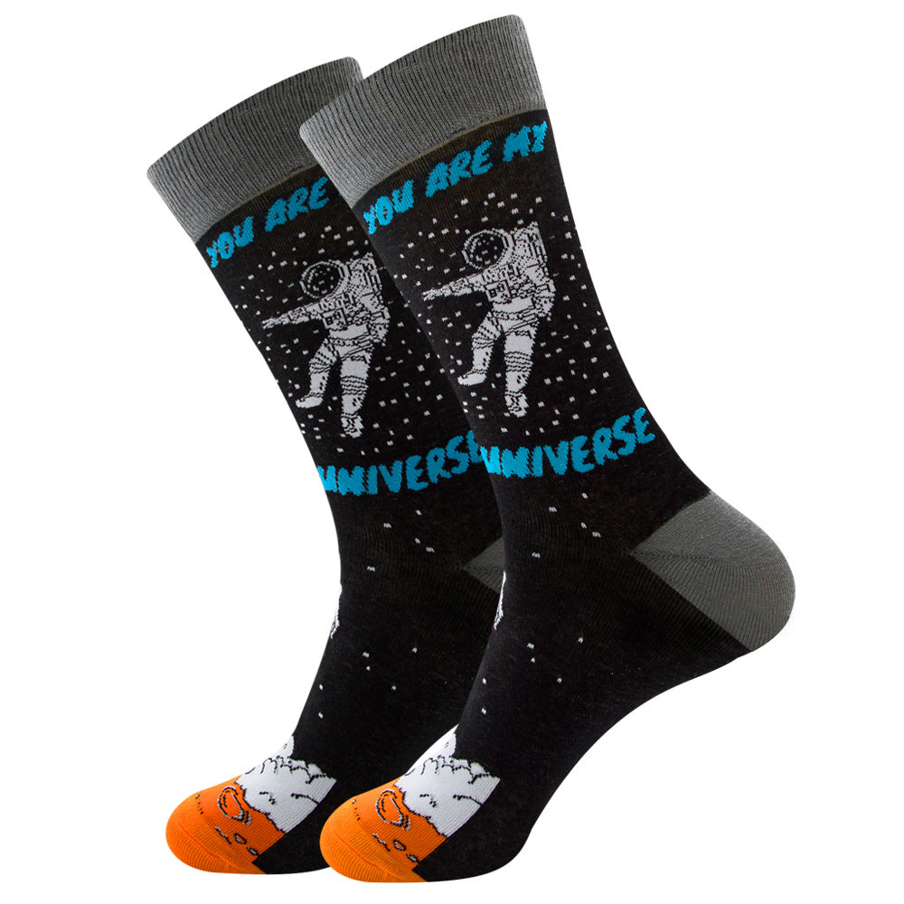 Men'S Socks, Fruits, Women'S Socks, Street Fashion Socks, Astronaut Socks - WAlMYe #