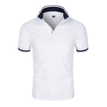 Load image into Gallery viewer, Men&#39;s POLO Shirt Short Sleeve T-Shirt Lapel Solid Color
