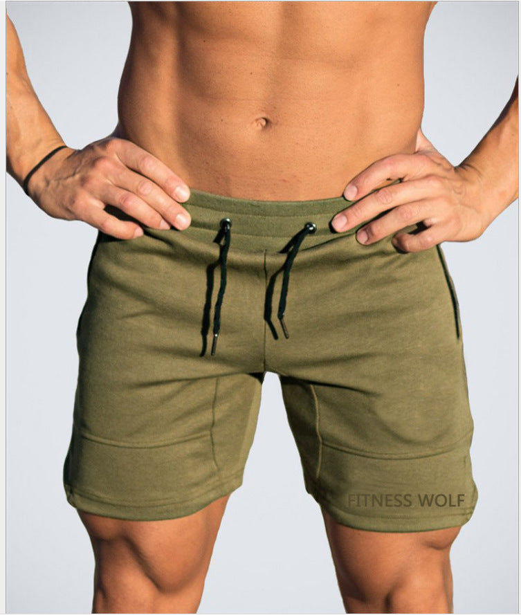 Tight-fitting Lace-pocket Sports Shorts - WAlMYe #