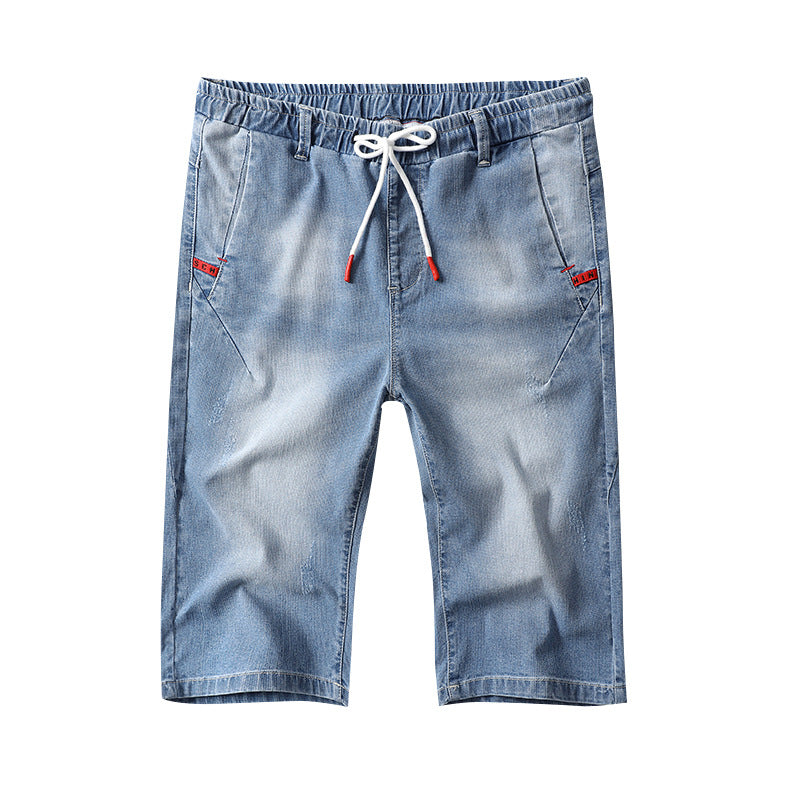 Thin Cropped Jeans Men'S Harlan Korean Style Trendy Large Size Loose - WAlMYe #