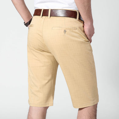 Men's Casual Pants Summer Thin Loose Straight Suit Shorts - WAlMYe #