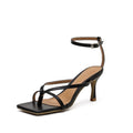 Square Toe Buckle  Toe High Heel Women'S Shoes - WAlMYe #