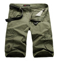 Classic Casual Workwear Five-Point Pants Loose Cotton Multi-Pocket Youth Casual Men - WAlMYe #