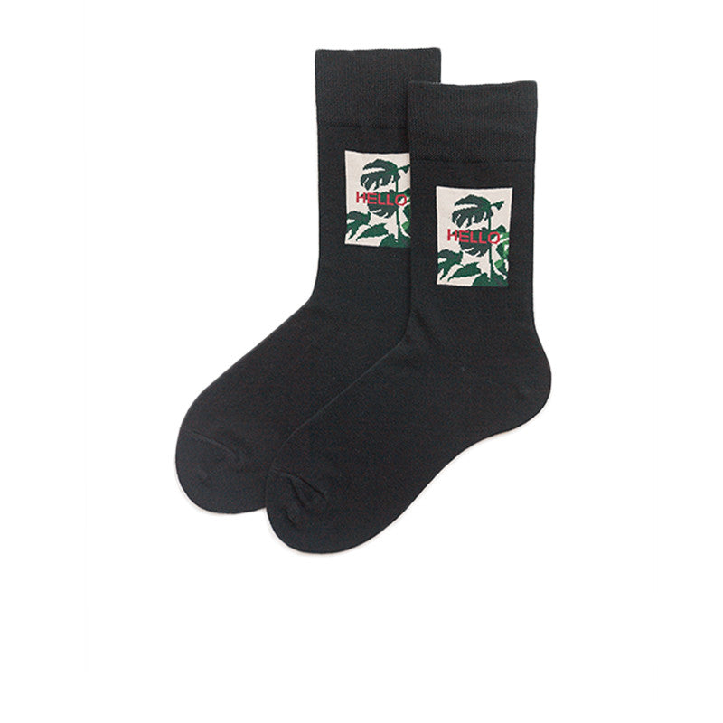Spring And Autumn Mid-Length Hip-Hop Street Sports Socks - WAlMYe #