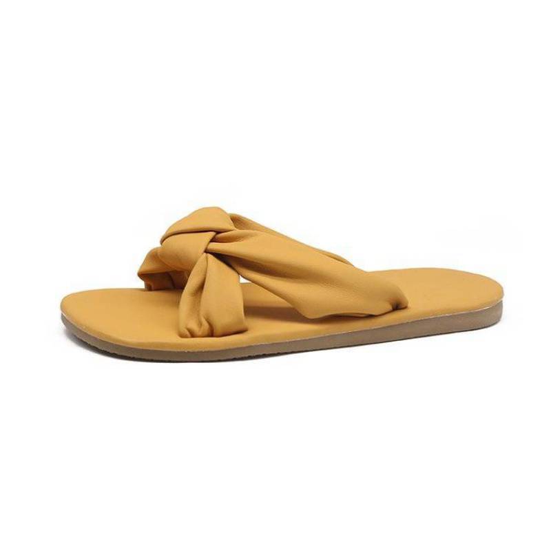 Summer Ins Net Red Fashion Slippers Beach Cross-Summer Flip-Flop Tide - WAlMYe #