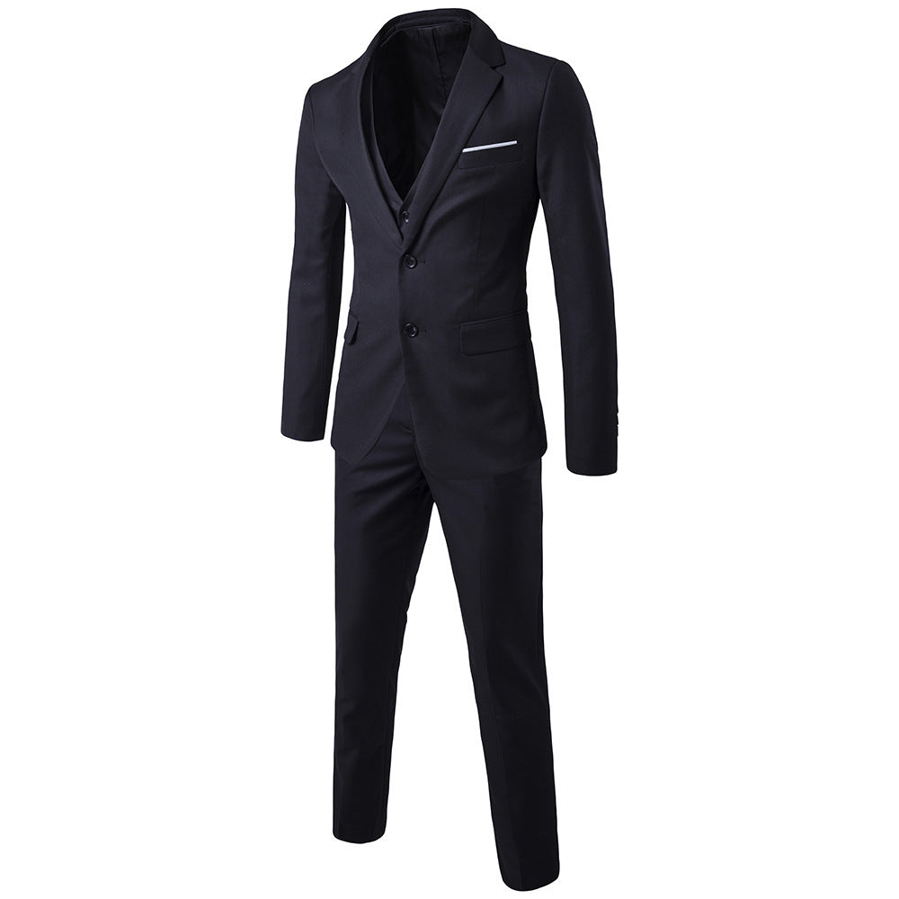 Three piece suit for business and leisure