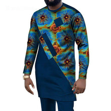 Load image into Gallery viewer, African Ethnic Style Men&#39;S Casual Suit African Ethnic Wax Cloth Men&#39;S Suit Cross-Border E-Commerce Supply Wholesale
