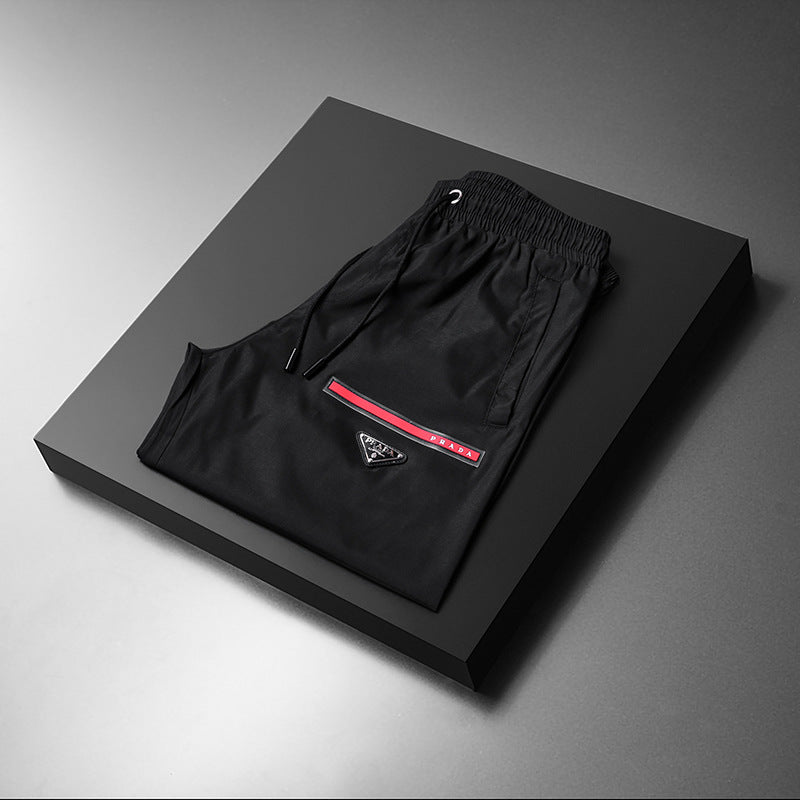 Shorts Printed Big Pants Korean Version Of The Trend Of Plus Size Fat Loose Casual Summer Wear Five-Point Pants - WAlMYe #