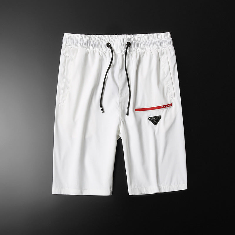 Shorts Printed Big Pants Korean Version Of The Trend Of Plus Size Fat Loose Casual Summer Wear Five-Point Pants - WAlMYe #