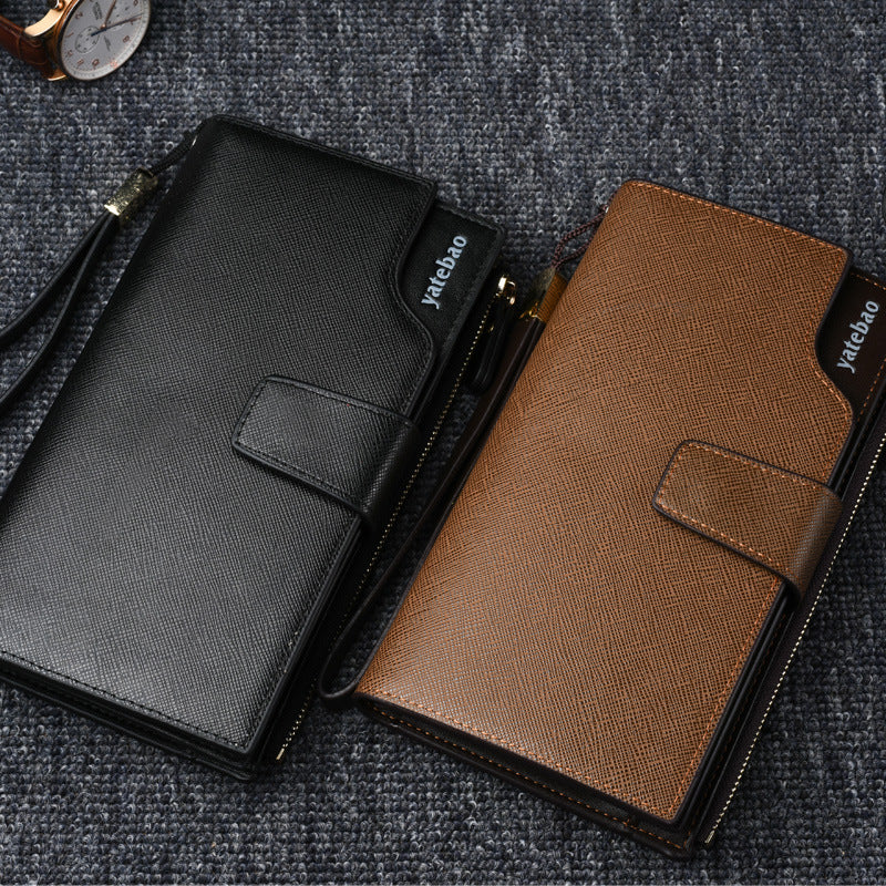 Multifunctional Buckle Hand Bag Long Large-capacity Wallet - WAlMYe #