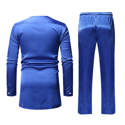 Ethnic Style Long African Suit - WAlMYe #