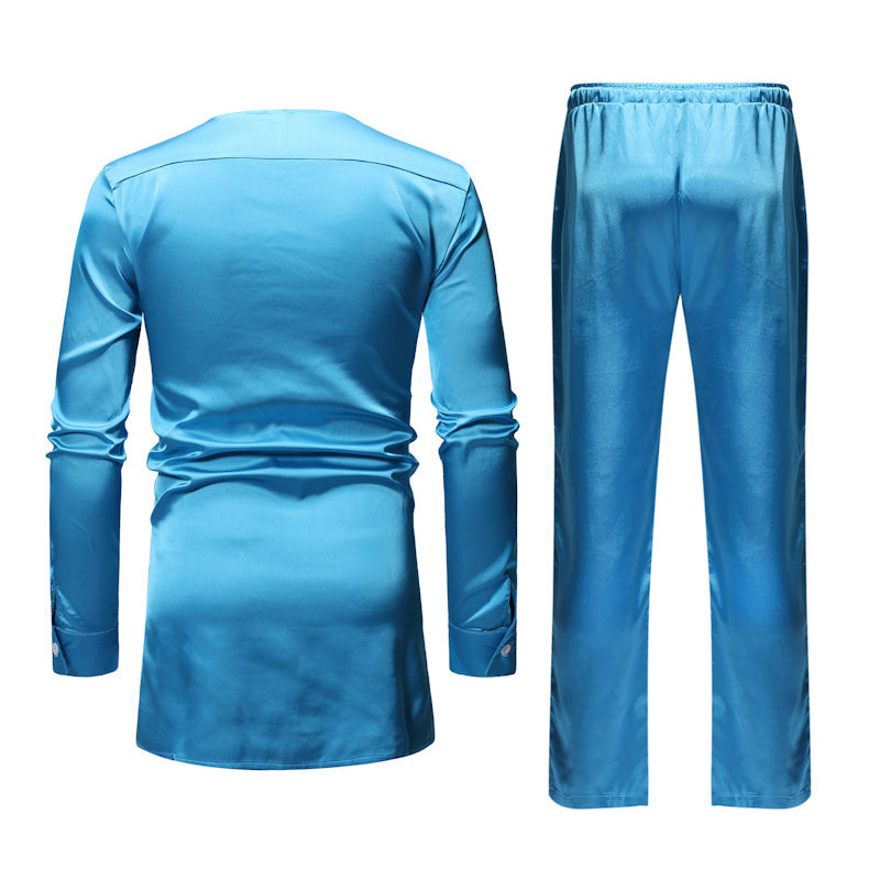 Ethnic Style Long African Suit - WAlMYe #