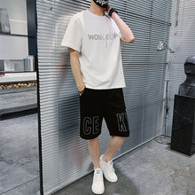 Load image into Gallery viewer, Two-piece Cotton T-shirt Short-sleeved Shorts - WAlMYe #
