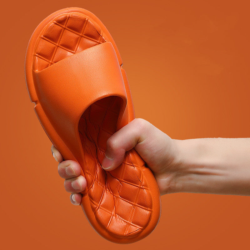 Household Thick-soled Indoor Bathroom Bathing Sandals And Slippers For Men And Women - WAlMYe #