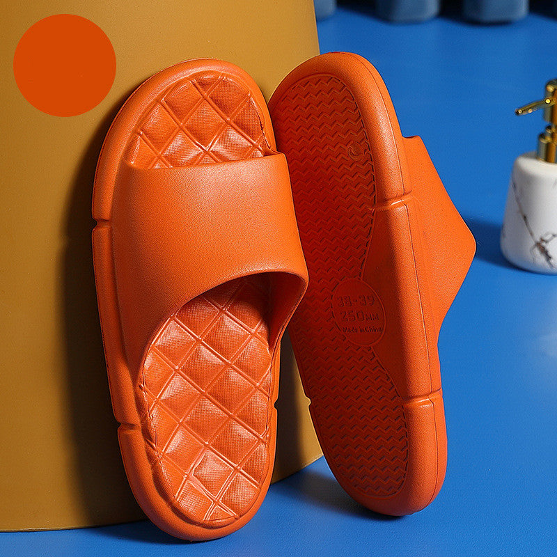 Household Thick-soled Indoor Bathroom Bathing Sandals And Slippers For Men And Women - WAlMYe #