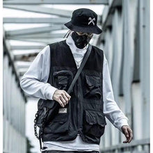 Load image into Gallery viewer, Tooling Vest Thin Section Waistcoat Function Multi-pocket Tactical Vest Jacket
