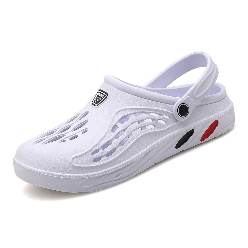 Fashion Casual Beach Shoes New Trend Baotou Large Size Flat Bottom - WAlMYe #