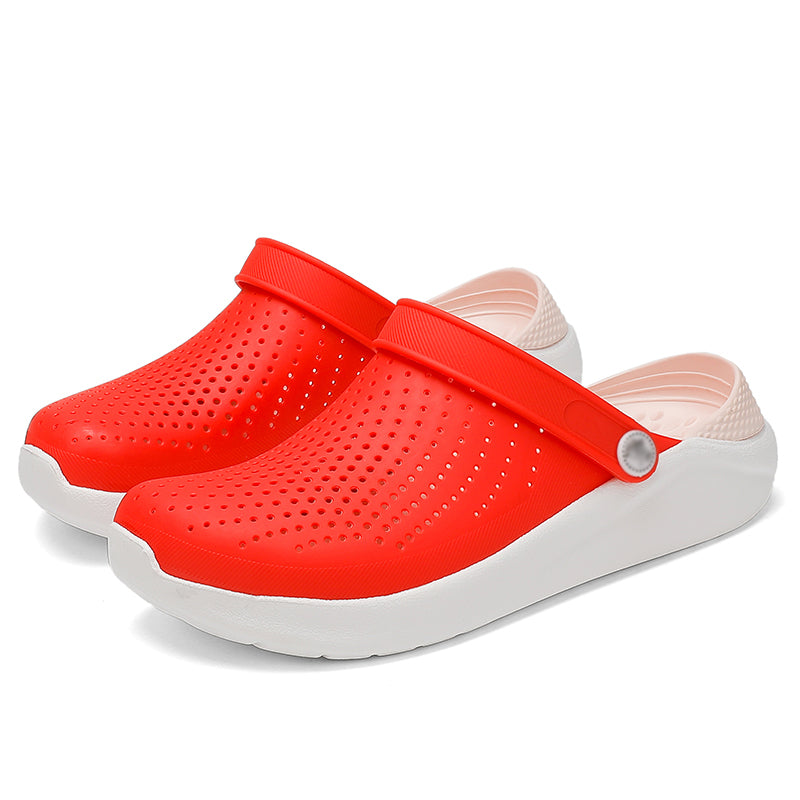 Fashion Casual Beach Shoes New Trend Baotou Large Size Flat Bottom - WAlMYe #