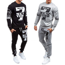 Load image into Gallery viewer, New Men Sets Fashion Autumn Spring Sweatpants
