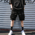 Loose Trendy Hip-hop Streamer Five-point Pants - WAlMYe #