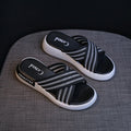 Cross Flip-Flops Platform Sandals And Slippers - WAlMYe #
