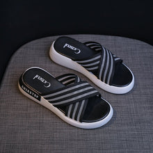 Load image into Gallery viewer, Cross Flip-Flops Platform Sandals And Slippers
