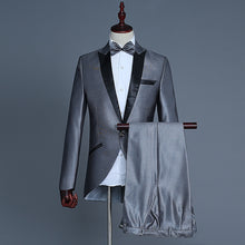Load image into Gallery viewer, Male Dress Wedding Photo Groom Small Tuxedo Suit Suit
