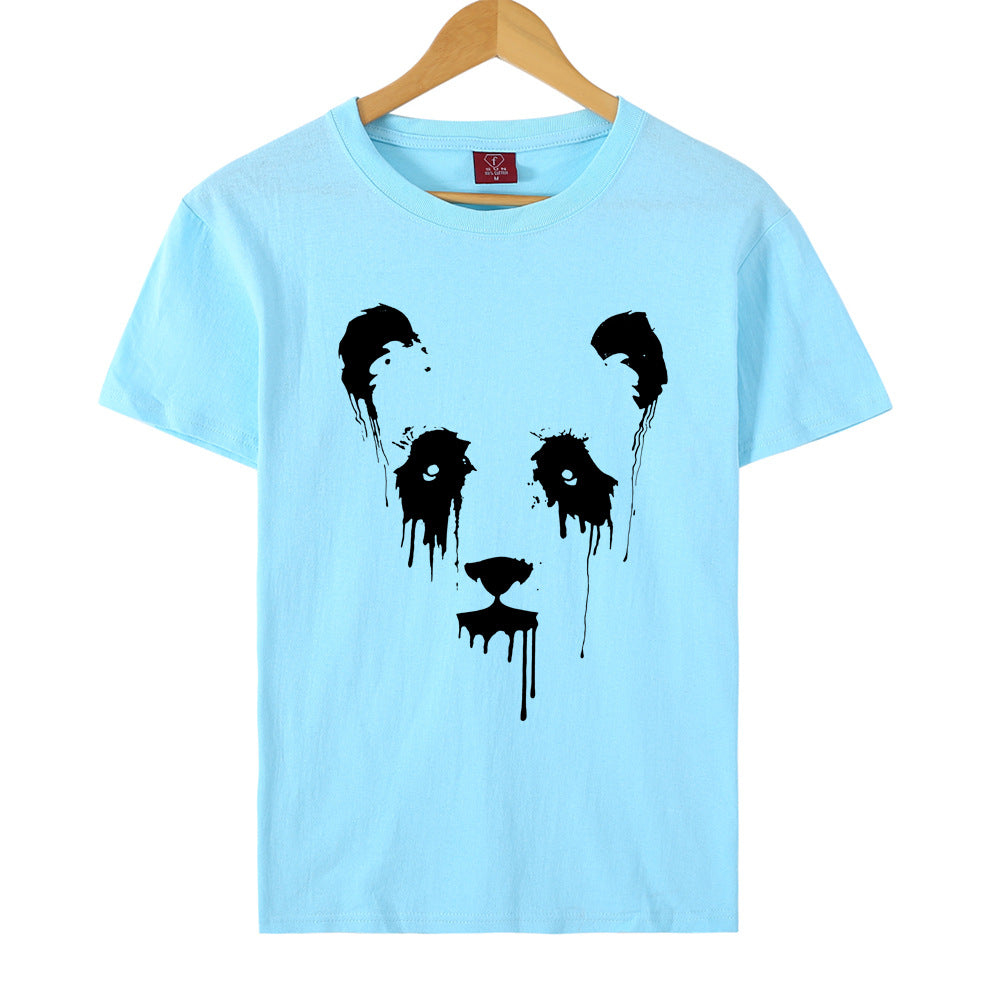 Short sleeve round neck men's T-shirt - WAlMYe #