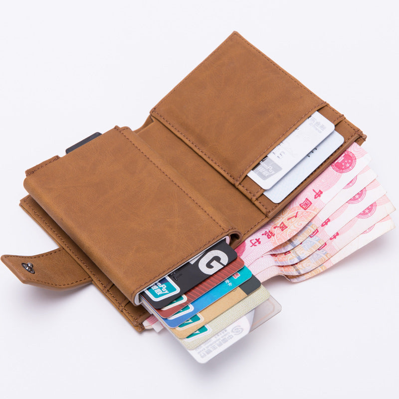 Metal aluminum box card package automatic card type - WAlMYe #