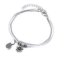 Pineapple Pendant Chain Set 2 pieces - WAlMYe #