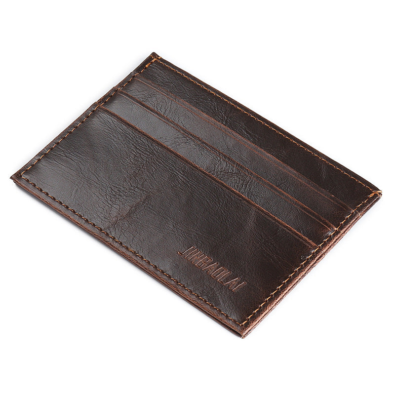 Super thin card holder men's small card holder - WAlMYe #